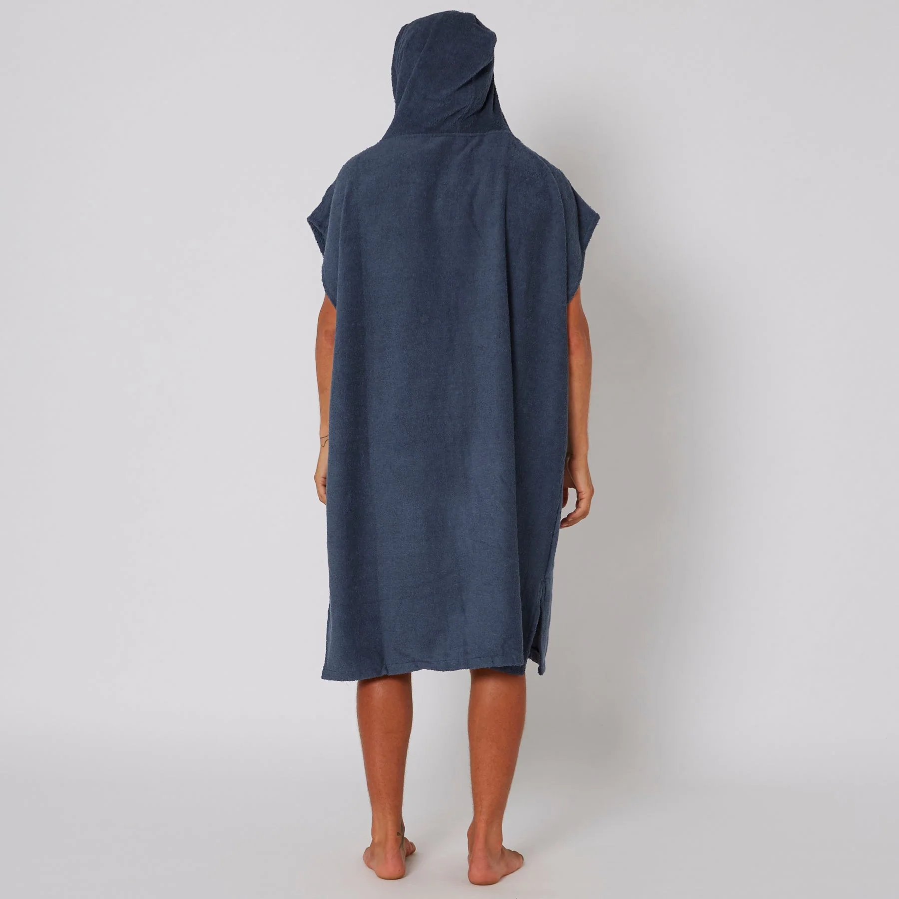 Mens Terry Hooded Poncho - Image 6