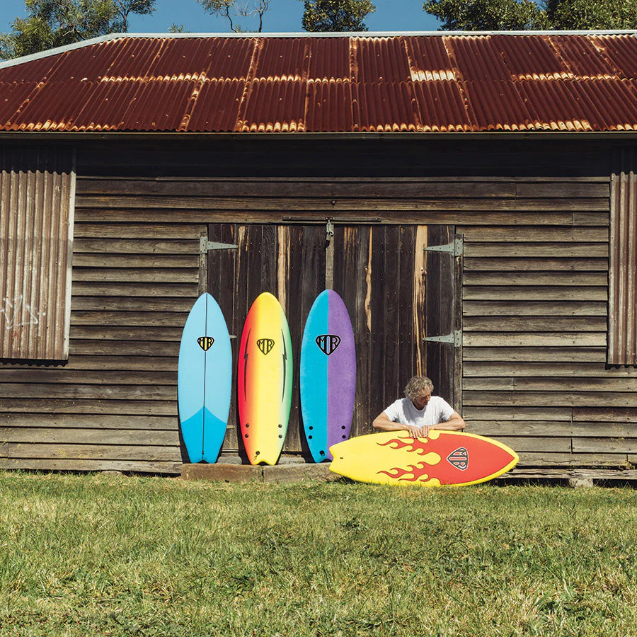 MR Epoxy Twin Fin Softboard 6'8" - Image 10