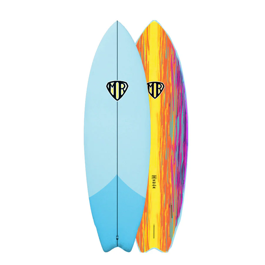 MR Epoxy Twin Fin Softboard 6'8" - Image 5
