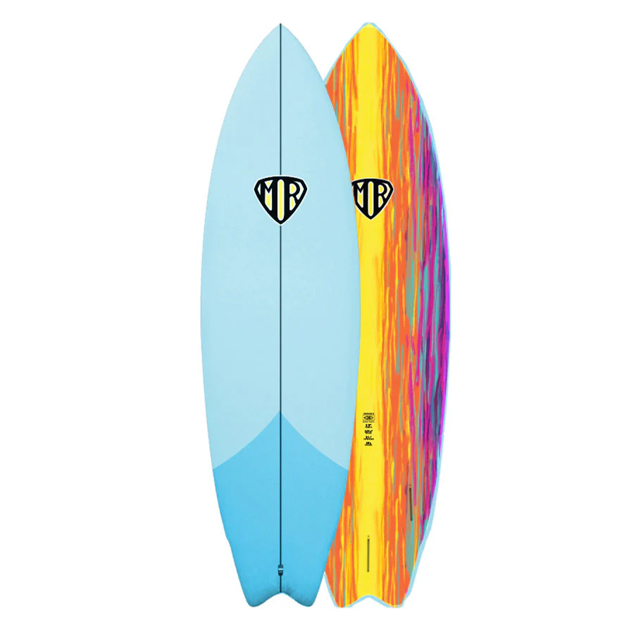 MR Epoxy Twin Fin Softboard 7'0" - Image 3