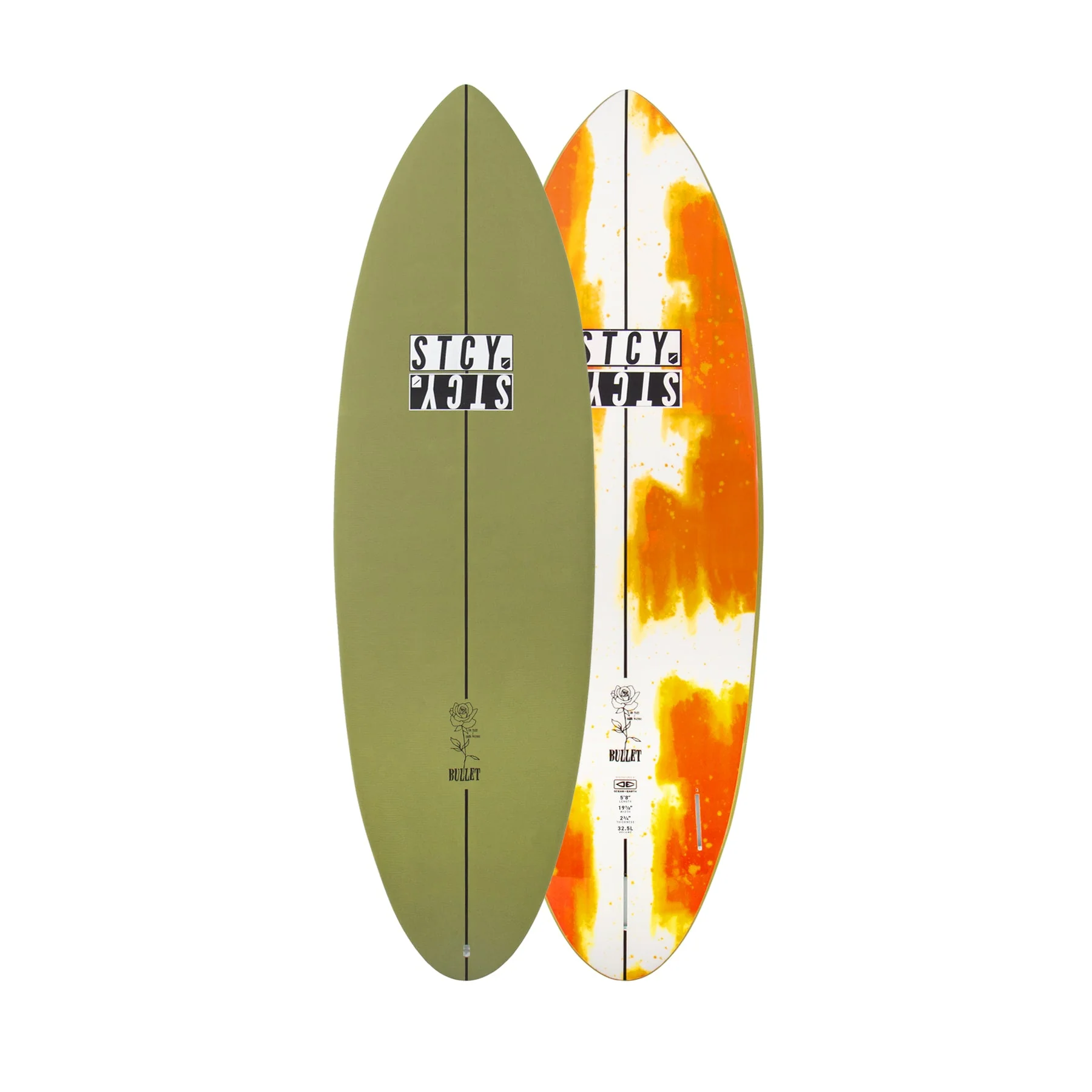 Stacey Bullet Epoxy Soft 5'8" - Image 3