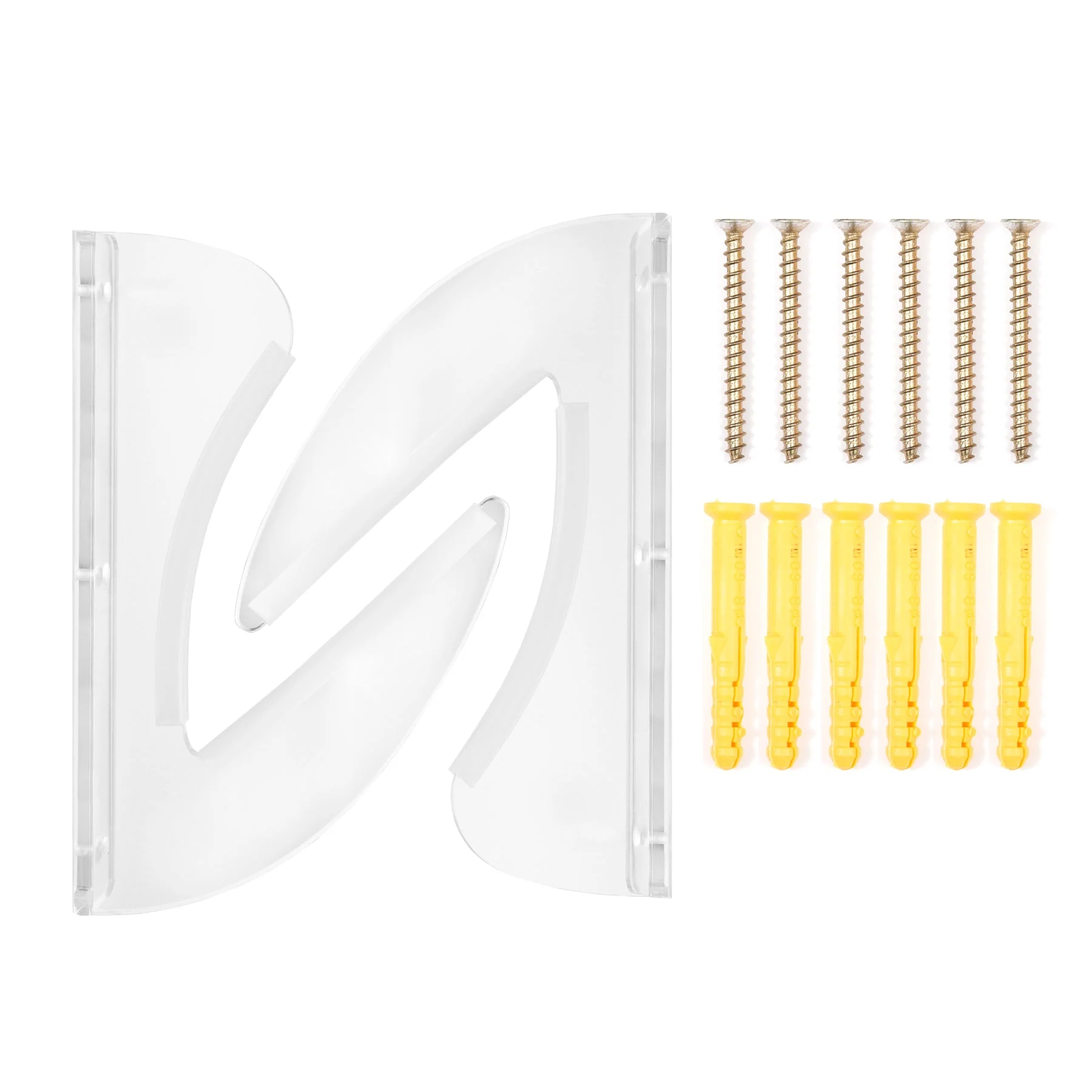 Invisible Wall Display Rack - Horizontal - Image 5