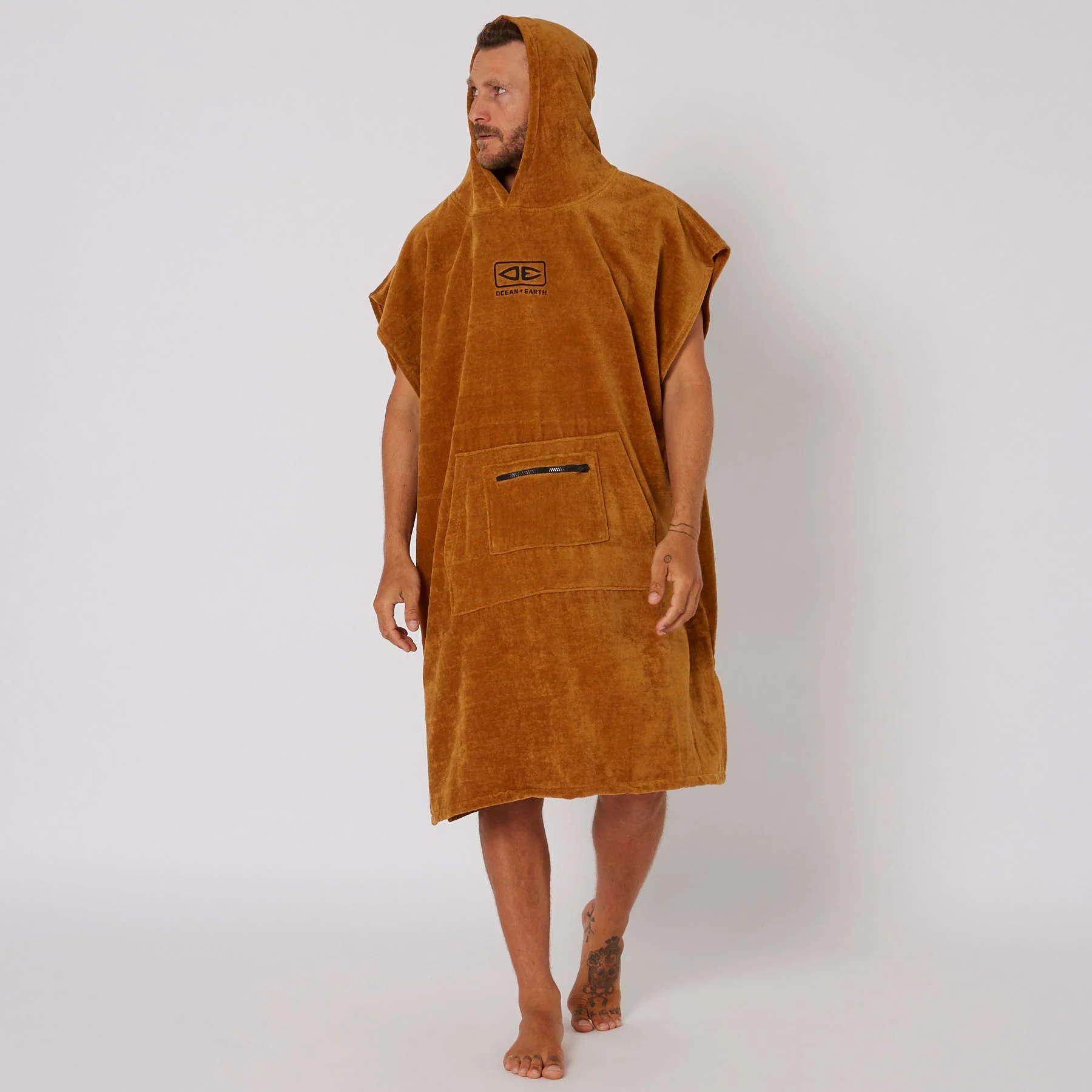 Mens Corp Hooded Poncho - Image 11