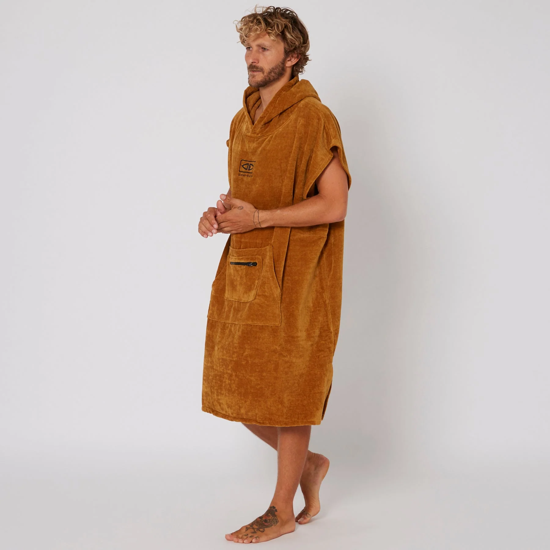 Mens Corp Hooded Poncho - Image 9