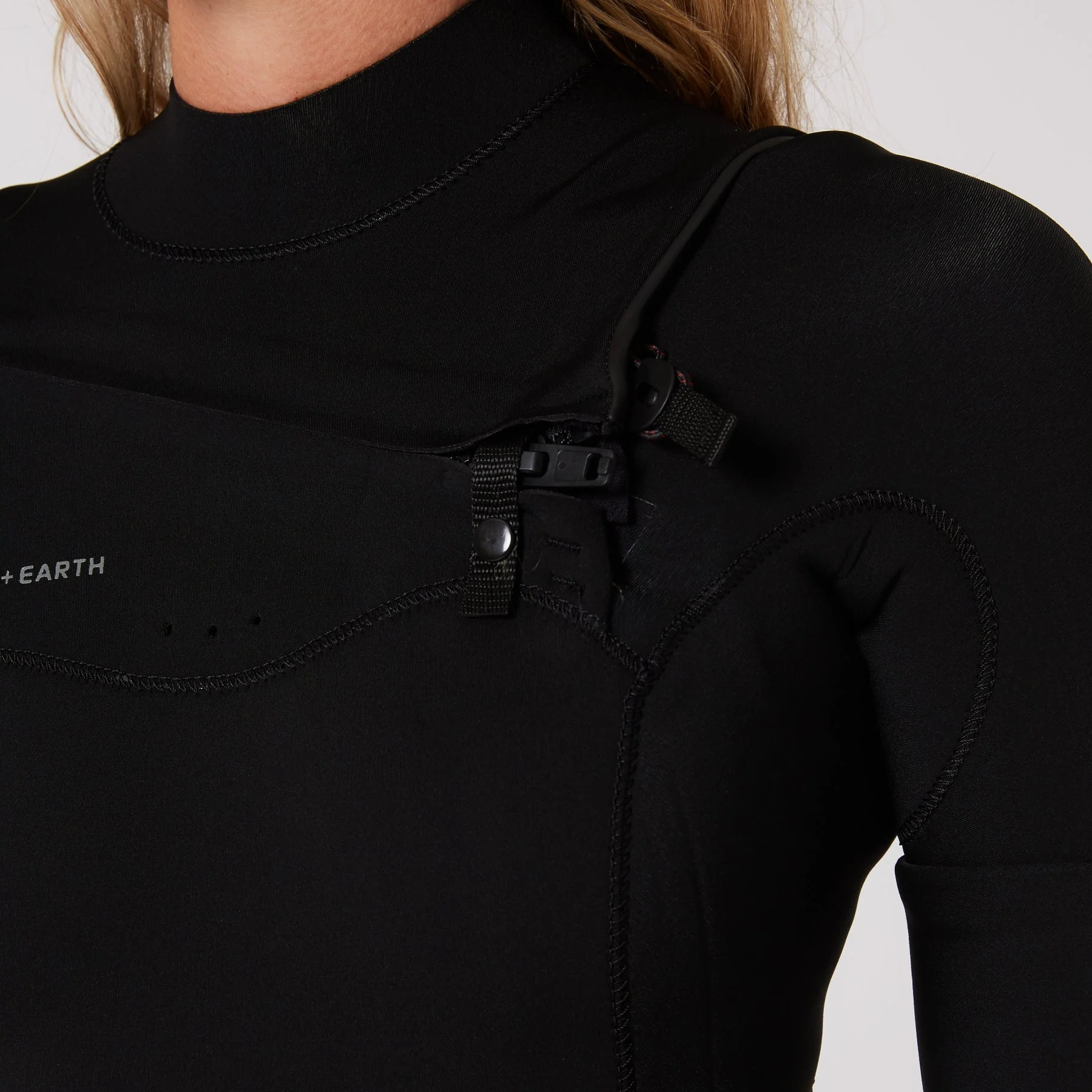 Ladies Free Flex Chest Zip Steamer - 3/2mm - Image 6