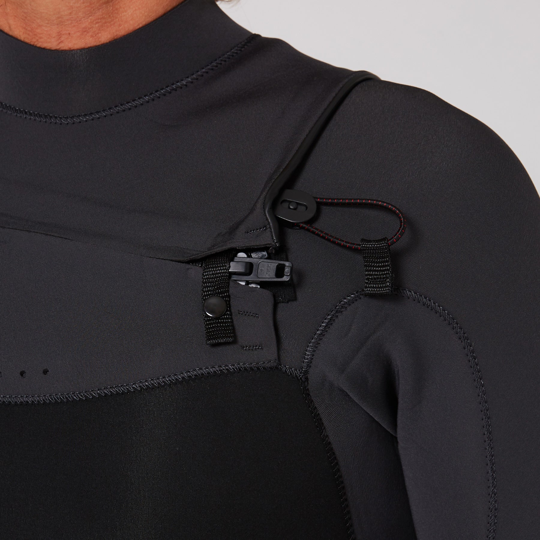 Mens Free Flex Chest-Zip - 4/3mm - Image 7