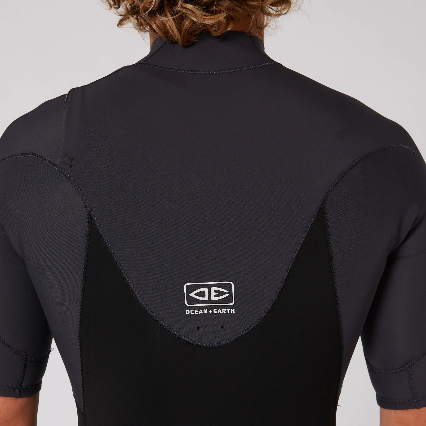 Mens Free Flex SS Chest-Zip - 2/2mm - Image 8