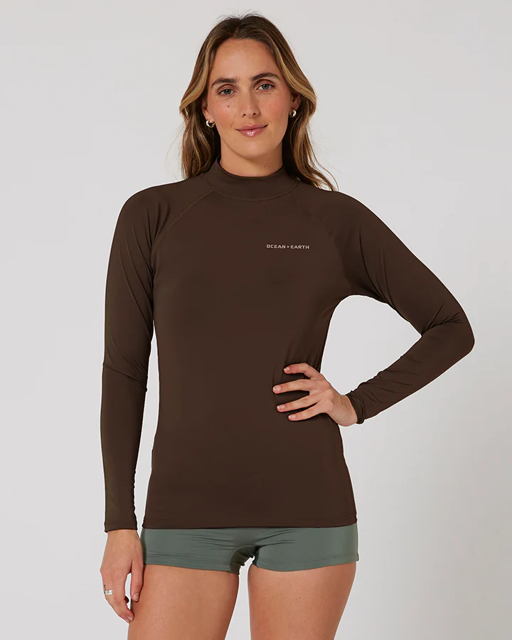Ladies Waves Long Sleeve Rash Vest - Image 17